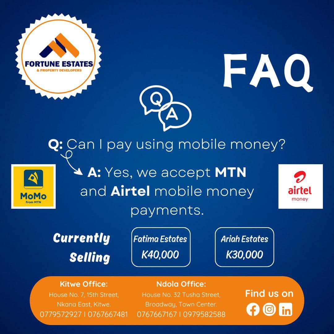 FAQ Mobile Money